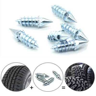 50Pc Winter Car Anti Slip Screw Stud Wheel Tire Snow Nail Spike Strong Anti-Slip • $39.45