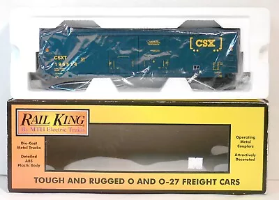 MTH Rail King 30-74768 CSX 50' Double Door Boxcar (# 196514)   •NIB• • $42.50