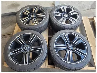 2011-2014 Ford Mustang GT Set Wheel 19x8.5 Black Spoke Tire *Scuffs* 2519 • $499.99