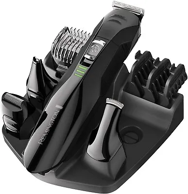 Remington Mens Rechargeable Body Hair Beard Clipper Trimmer Shaver Grooming Kit  • £25.89