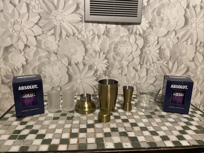 £25 • Buy Drinkware Bundle Jäger Tanqueray Campari Absolut Cocktail Jigger