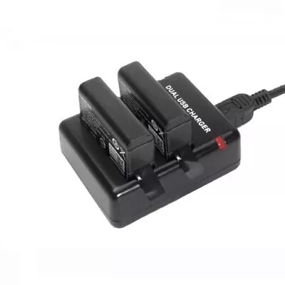 Dual Battery Charger For GoPro Hero 4 - Travel Charger For GoPro • $29.95