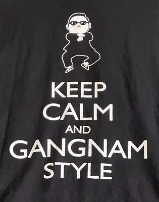 Gangnam Style K Pop T Shirt Pop Music T Shirt Womens Small T Shirt • $2.50