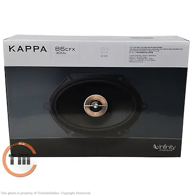 Infinity KAPPA 86CFX 6x8  2-Way 300W Peak Car Audio Multi Element Speakers(Pair) • $115.95