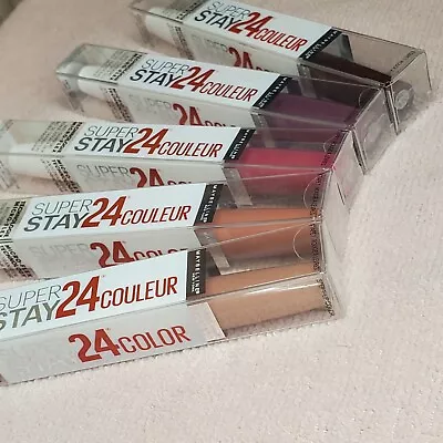 Maybelline Super Stay 24 Hour Color Liquid Lipstick Makeup Choose Your Shade • $8.99