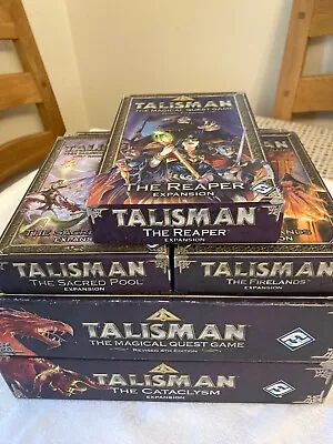 Talisman 4th Ed AWESOME BUNDLE! Core + 5 Expansions • £225