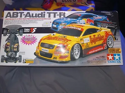 Tamiya Abt-audi Ttr Vintage Rc Car 1/10 Scale W/extras • $299