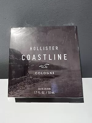 Men’s Hollister Coastline Eau De Cologne 50ml Fragrance New Slightly Dented Box • £19.99