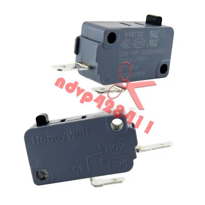 New Honeywell V15T22-EP200 22A Micro Limit Switch NO/NC • £39.17