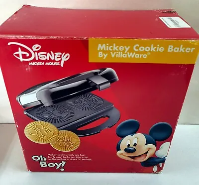 Mickey Mouse Italian Cookie Baker Villaware Disney Collectable New In Open Box • $132.59