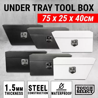 $132.05 • Buy Under Tray Tool Box Ute Steel Toolbox Truck Trailer Undertray Underbody