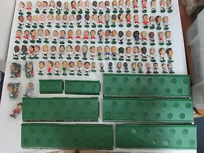 Large Bundle Of 107 Corinthian Football Figures And 5 Stands • £16
