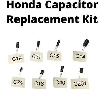 REPLACEMENT CAPACITOR KIT - OBD1 HONDA & ACURA ECU P28 P75 P72 P06 P05 PR4 Caps • $14.95