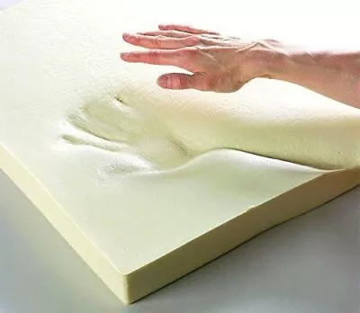 Upholstery Visco Memory Foam Square Sheet 1 Hx22W X22L  - 3.5 Lb High Density • $62.97