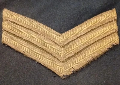 £7.99 • Buy WW1/WW2 British Army  Sergeant Stripes