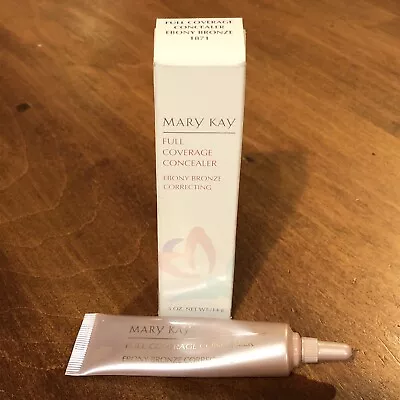 🌻 Mary Kay EBONY BRONZE CORRECTING 1871 Full Coverage Concealer New .5 Oz 🌻 • $19.99