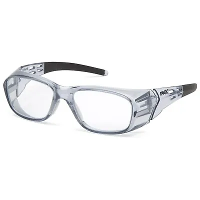 CLEAR Protective Eyewear Magnifying Reading Safety Glasses FULL READERS ANSI Z87 • $11.45