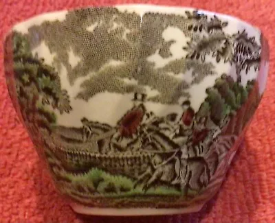 Fox Hunt Hunting Open Sugar Bowl Myotts Country Life Multicolored • $14.99