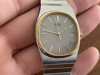 Vintage Seiko Dolce Quartz Men's DRESS 198/ Slim Watch JAPAN • $52