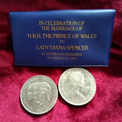 Coins In Celebration Of The Marriage H.r.h Prince Of Wales To Lady Diana Spencer • £6.25