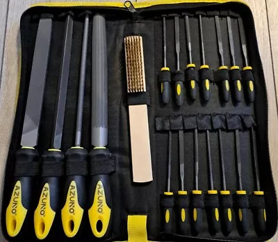 £11.99 • Buy  Metal File & Needle Set 18 PC,   Round Flat Triangular Half Round Square New 