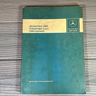 VTG Mercedes Service Repair Manual Model Year 1980 Passenger Cars 107 116 123 • $40