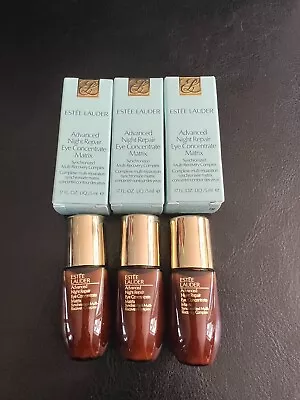 3 X Estee Lauder ADVANCED NIGHT REPAIR EYE Concentrate Matrix 5ml EA Total 15ml • $16.99