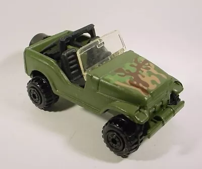 Hot Wheels Olive Roll Patrol Jeep Loose • $1.67