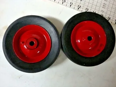 Wheel Horse Lawn Mower Deck Wheels Nos 110506 Vintage Toro Wheel Horse • $44.99