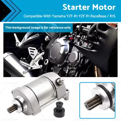 Starter Motor Suitable For Yamaha YZF-R1 YZF R1 RaceBase / R1S 2004-2008 • $128