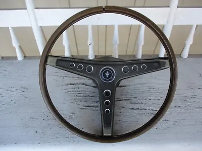 1969 Shelby Mustang Mach 1 Boss 302 429 Rim Blow Steering Wheel Original Ford • $499.95