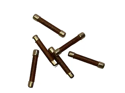 Slydlok 2 Amp Fuse X 6 No 534 Old Shop Stock Brown In Colour 15/16” Long • £19.99