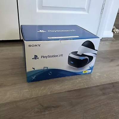 Sony PlayStation 4 PS4 PS VR Virtual Reality Headset V1 Boxed Tracked Aust Post • $175