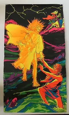 Original Vintage 1971 Be Not Afraid Black Light Poster By John #7001 Rare • $175