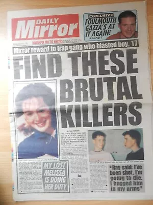 Daily Mirror 04/02/91  Gulf War Manchester United 1 Liverpool 1 • £7.99