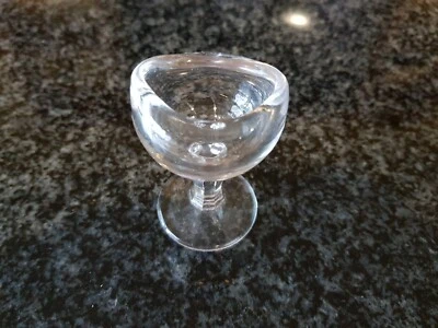 £10 • Buy Vintage Clear Glass Chemist Old Eye Bath Bottle Jar