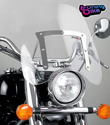 Puig Cupolino Custom Chopper Kawasaki Vn2000 Classic 08-10 Trasparente • $151.12