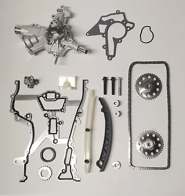 Timing Chain Kit & Water Pump Astra Corsa Meriva Tigra 1.0 1.2 1.4 Z10 Z12 Z14 • £73