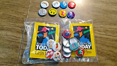 American Girl Grin Pins Lot Of 28 • $5