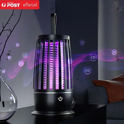 LED Electric Mosquito Killer Lamp USB Fly Trap Insect Bug Zapper Catcher Mozzie • $14.99