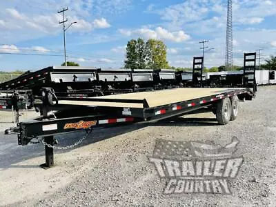 NEW 2024 8 X 24 14k HEAVY DUTY Deck Over Flat Deck Equipment Trailer Ramps • $8295