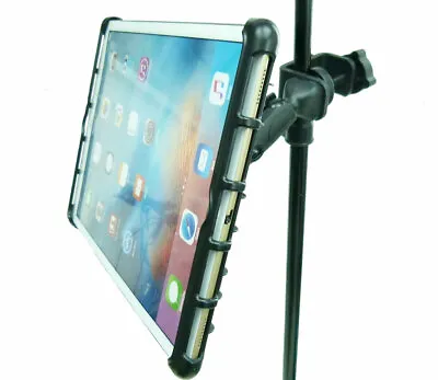 BuyBits Music / Microphone Stand Tablet Clamp Mount Holder For IPad Pro 12.9  • £42.99