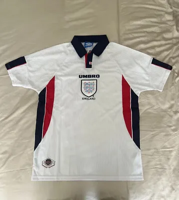 £20 • Buy England Football Shirt 1998 World Cup
