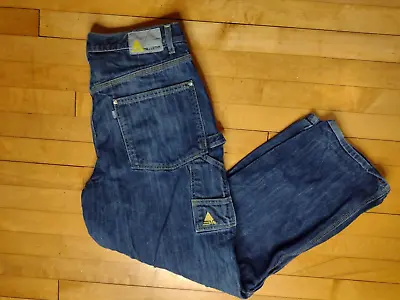 Vintage Levi's Silvertab Carpenter Jeans Size 34x32 Baggy Hip Hop 90s Y2K • $59.99