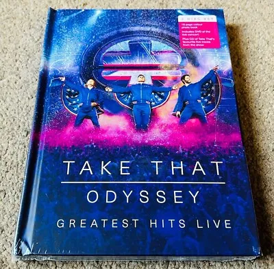 Take That – Odyssey - Greatest Hits Live (2019) CD & DVD Box Set NEW SEALED • £3.99