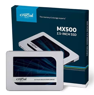 Crucial SSD 250GB Solid State Drive 2.5  SATAIII MX500 • $49.95