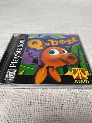 Q*Bert - PlayStation 1 - PS1 - Complete - Untested Great Condition • $8