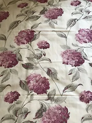 Laura Ashley Hydrangea Grape Fabric Per Metre • £37