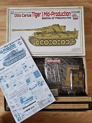 £79.99 • Buy 1/35 Cyber-hobby Dragon 6497 Tiger I MID Zimmerit Otto Carius Battle Of Malonovk