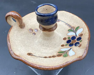 Vintage Ceramic/Pottery TONALA Style Chamber Candle Stick Holder • $14